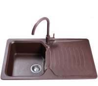 кухонна мийка Bretta Teka 86x50 коричнева