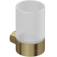 стакан с держателем Kludi Vela R матовое золото (58975N0)