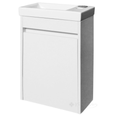 тумба с умывальником Юввис Рио 61x40x22 ТП белый (45884-01)