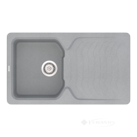 кухонна мийка Vankor Sigma 85x50 gray + сифон (SMP 02.85)