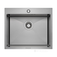 кухонна мийка Granado Villena S304 58х50х22 з сифоном, honeycomb, inox (GS03304H)