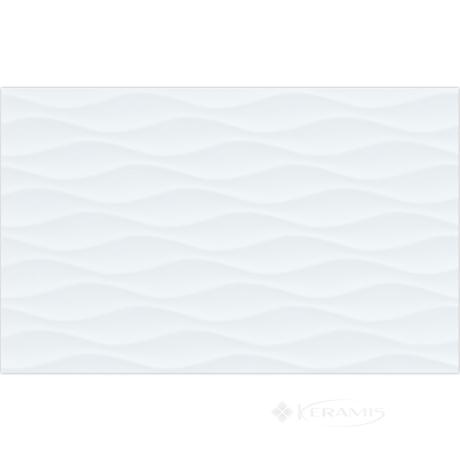 Плитка Cersanit Rika White Wave 25x40 біла