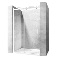 душова двері Rea Nixon-2 100x190 безпечне скло, прозоре, ліва (REA-K5012)