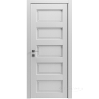 дверне полотно Rodos Style 5 600 мм, глухе, каштан білий