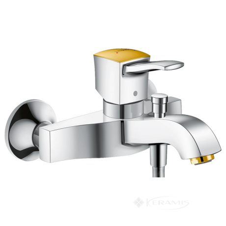 Змішувач для ванни Hansgrohe Metropol Classic хром/золото (31340090)