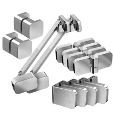 набор металлических деталей для душевых углов Ravak Brilliant BSRV4, BSKK4 100 (D01000A074)