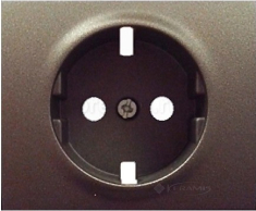 лицевая панель Legrand Galea Life для розетки 1 пост., dark bronze (771220)