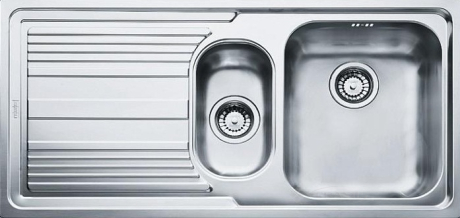 Кухонна мийка Franke LLL 651 100х50х18 (101.0381.836) декор