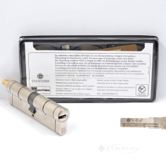 цилиндр для замка Mottura C39F514101 51x41 кл под пов. мат никель 5кл