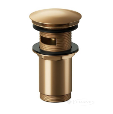 донный клапан для умывальников Cersanit Click-Clack с переливом, без перелива (S951-846)