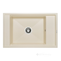 кухонная мойка Granado Estella 78х50х21 с сифоном, ivory (3304)