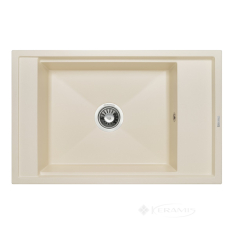 кухонна мийка Granado Estella 78х50х21 з сифоном, ivory (3304)