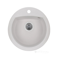 кухонная мойка Granado Ronda 47x49x20 с сифоном, white (gr2205)