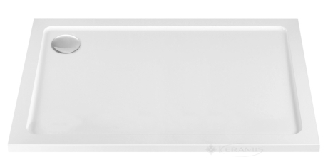 Піддон Rea Porta 80x90 прямокутний, білий, лівий (REA-K6932)