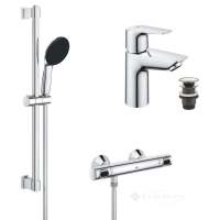 набір змішувачів для ванны з термостатом Grohe QuickFix Precision Flow chrome (UA202503TE)