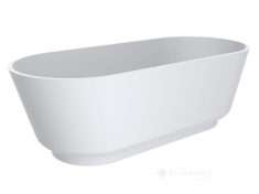 ванна зі штучного каменю Miraggio Siena Mirasoft 180x80 біла матова (1031)