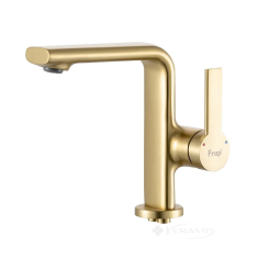 змішувач для умивальника Frap золотий сатин (F1088-3)
