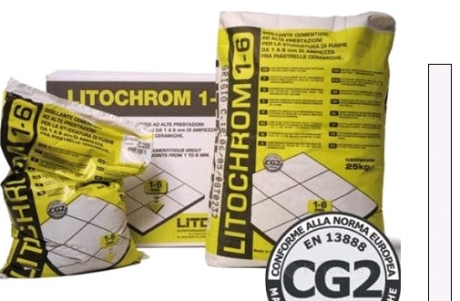 Затирка Litokol Litochrom 1-6 (20 С. світло-сірий) 5 кг
