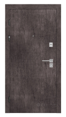 дверь входная Rodos Standart 965x2050x111 винтаж дуб серый/крем (Stz 001)