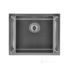 кухонная мойка Granado Under Top Max STEEL S304 53х43х22 с сифоном, honeycomb, inox (GS07304H)