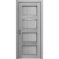 дверне полотно Rodos Style 4 800 мм, полустекло, дуб сонома