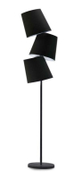 торшер Azzardo Svea, black, 3 лампы (AZ1023)