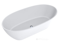ванна зі штучного каменю Miraggio Estella Mirasoft 168x83 біла матова (1032)
