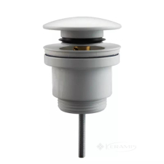 донный клапан Frap 1 1/4' автомат, латунь, крышка белая (F62-6)