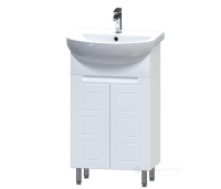 тумбочка Aquarius симфонія з умивальником Артеко 50x44x82 Біла (02224)