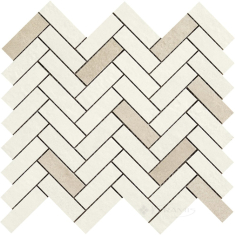 мозаика Ragno Terracruda 33,2x128,8 degrade sabbia/luce (r06a)