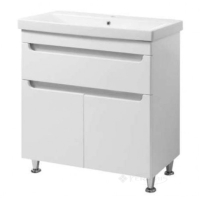 тумба с умывальником Юввис Sempre 87x81x40 ТН-3 белый (45843-0111)