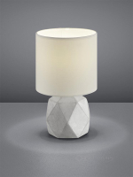 настольная лампа Reality Pike, белый, под бетон (R50831001)