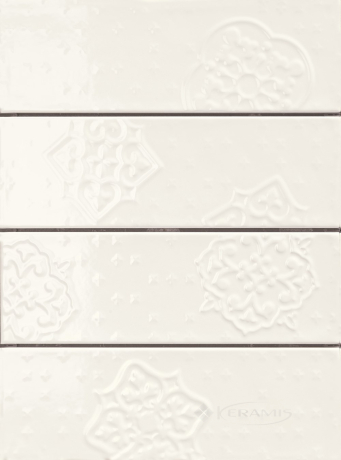 Плитка Ragno Brick Glossy Decoro 10x30 beige