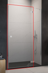 душові двері Radaway Essenza New DWJ 80x200 скло прозоре ліве (1385012-01-01L)