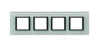 рамка Schneider Electric Unica Class, 4 пост. матовое стекло (MGU68.008.7C3)