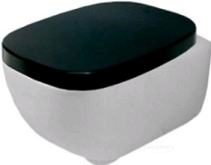 унитаз Hidra Ceramica Dial подвесной сиденье черное (DLW10+DLZ)