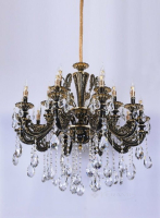 люстра Sirius классическая, черный с золотом (88008/10+5)