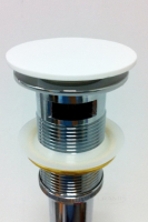 донний клапан Volle Solid surface білий (90-00-060)