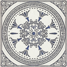 плитка Paradyz Sevilla 19,8x19,8 azul dekor d