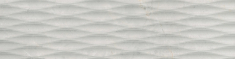 декор Cerrad Masterstone 119,7x29,7 waves white, полированный