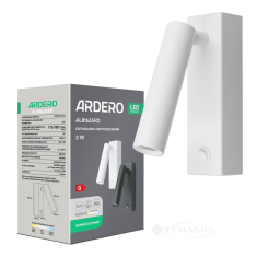 бра светодиодный светильник накладной Ardero AL8162ARD 3Вт белый (80991)