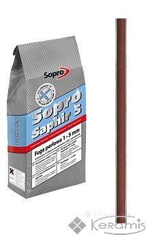 Затирка Sopro Saphir 939 (червоно-коричневий №56) 5кг