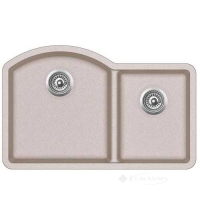 кухонна мийка Aquasanita Arca 810x520x240 дві чаші, ора (SQA220W 112)