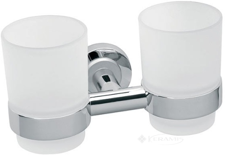 Стакан Ferro Torrente двойной с держателем, стекло (В04)