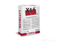 клей для плитки Litokol X11 цементная основа серый 20 кг (X110020)