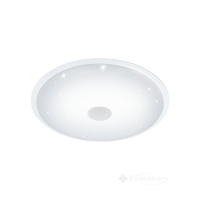 светильник потолочный Eglo Lanciano 66 см, с батареей, белый, серебристый (97737)