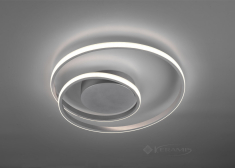 світильник стельовий Reality Zibal, титан, LED (R62911132)