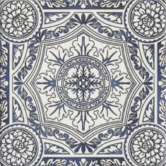 плитка Paradyz Sevilla 19,8x19,8 azul dekor e
