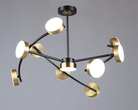 Люстра светодиодная акриловая Sirius B N6340/10 BK+COP (SP000043622)