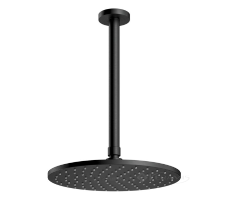 Верхний душ Omnires Ocean graphite 25 cm (WSSET1GR)
